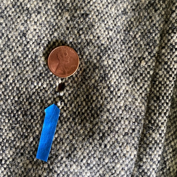 Vintage London Town Samuelsohn Tailored Tweed Wool Overcoat. - Picture 12 of 14